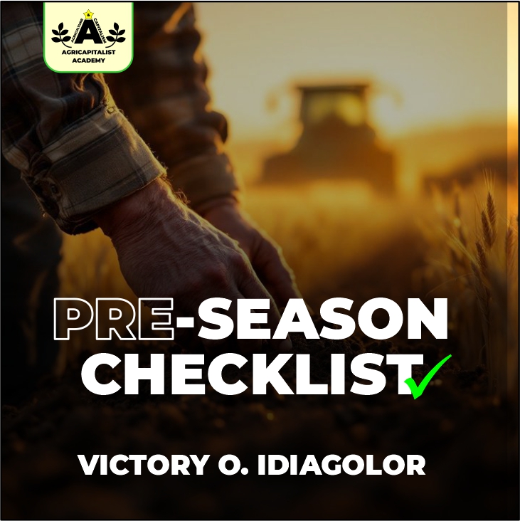 Pre-Season Agripreneur Checklist