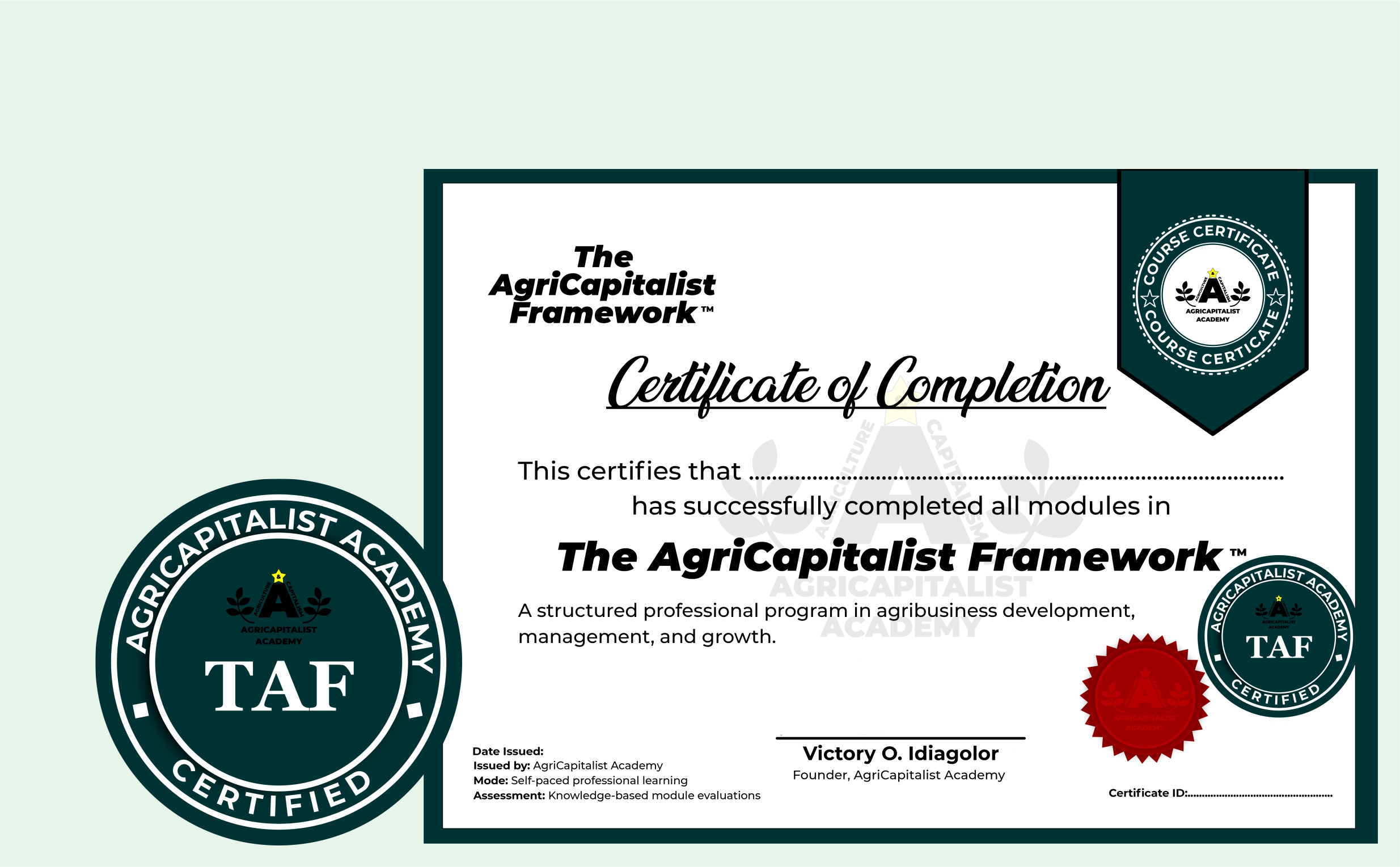 The AgriCapitalist Framework™