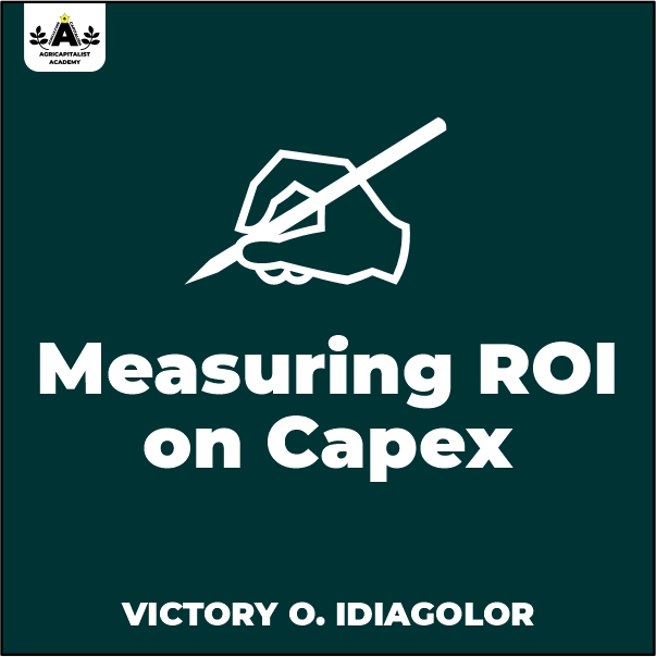 Measuring ROI for Capex