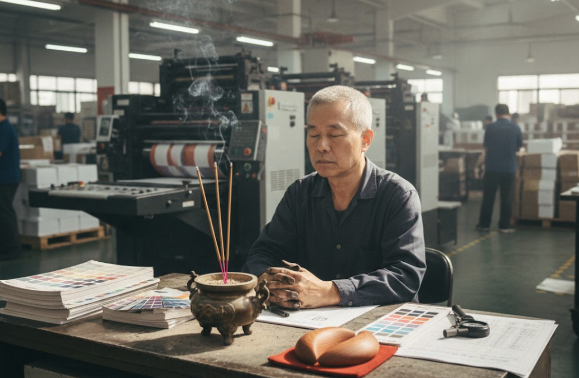 印刷不是製造，是通靈