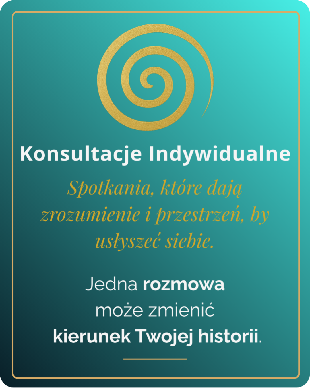 Ilustracja symboliczna – konsultacje indywidualne dla kobiet poszukujących wewnętrznego spokoju