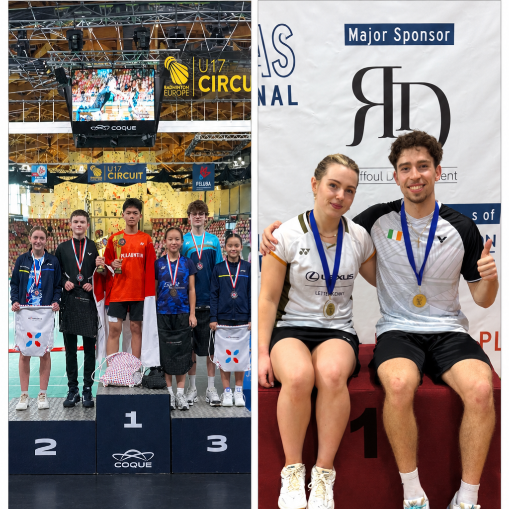 Title Glory for Darragh in Greece and Silver Success for Chambers in Luxembourg