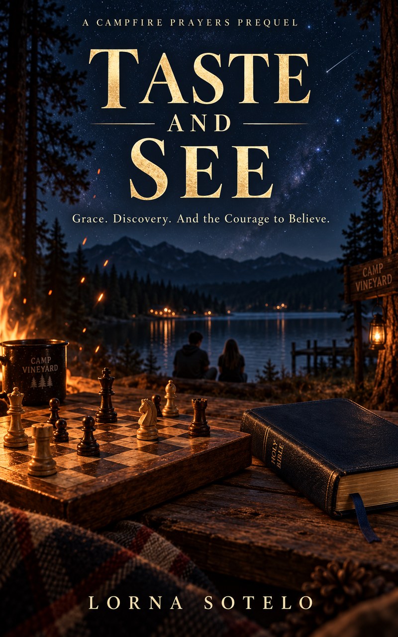 Cover of Taste and See, a Campfire Prayers prequel by Lorna Sotelo