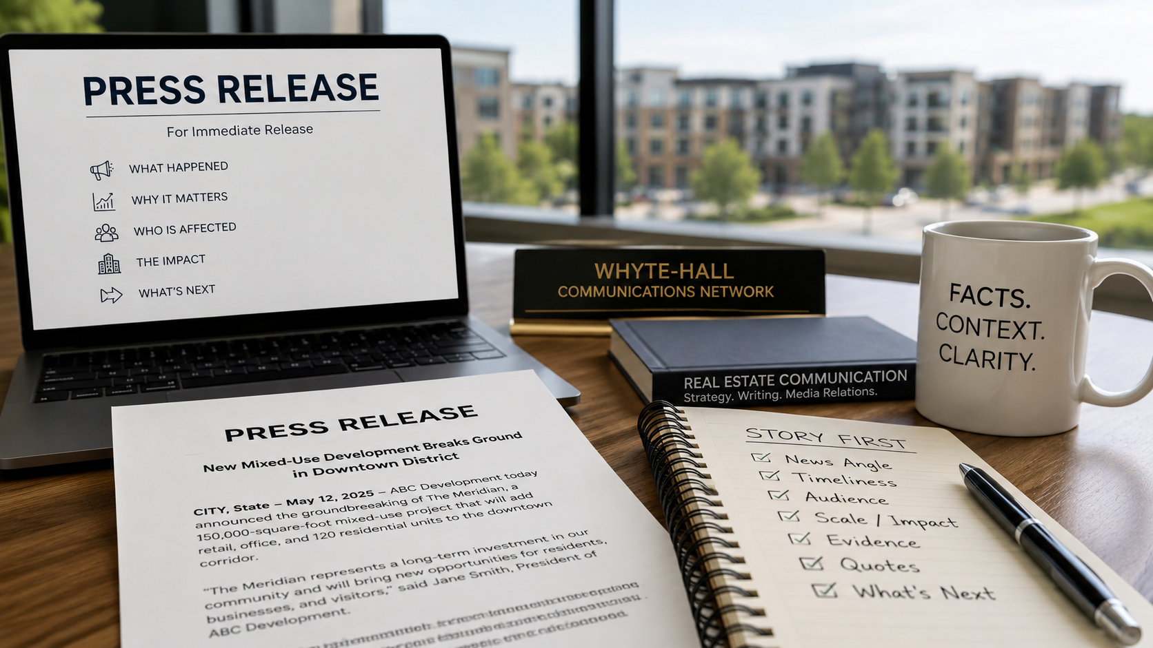How to Write a Real Estate Press Release: Start With the News, Not the Property