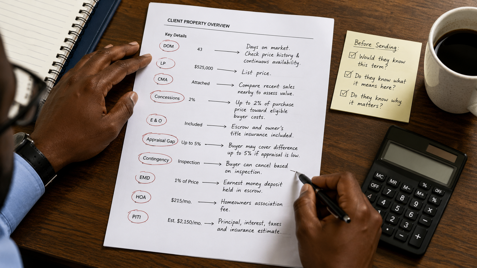 Real Estate Jargon: When Shorthand Becomes Reader Work