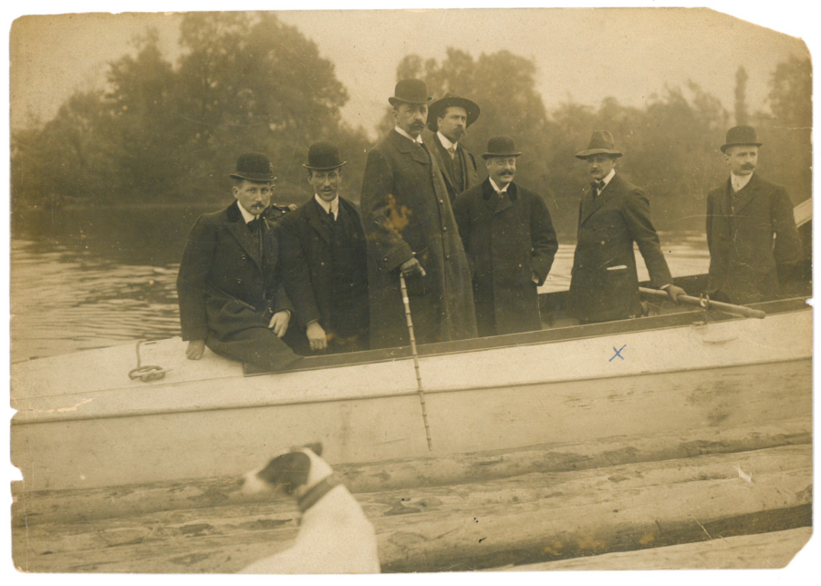 photographie spectateurs alberto santos dumont