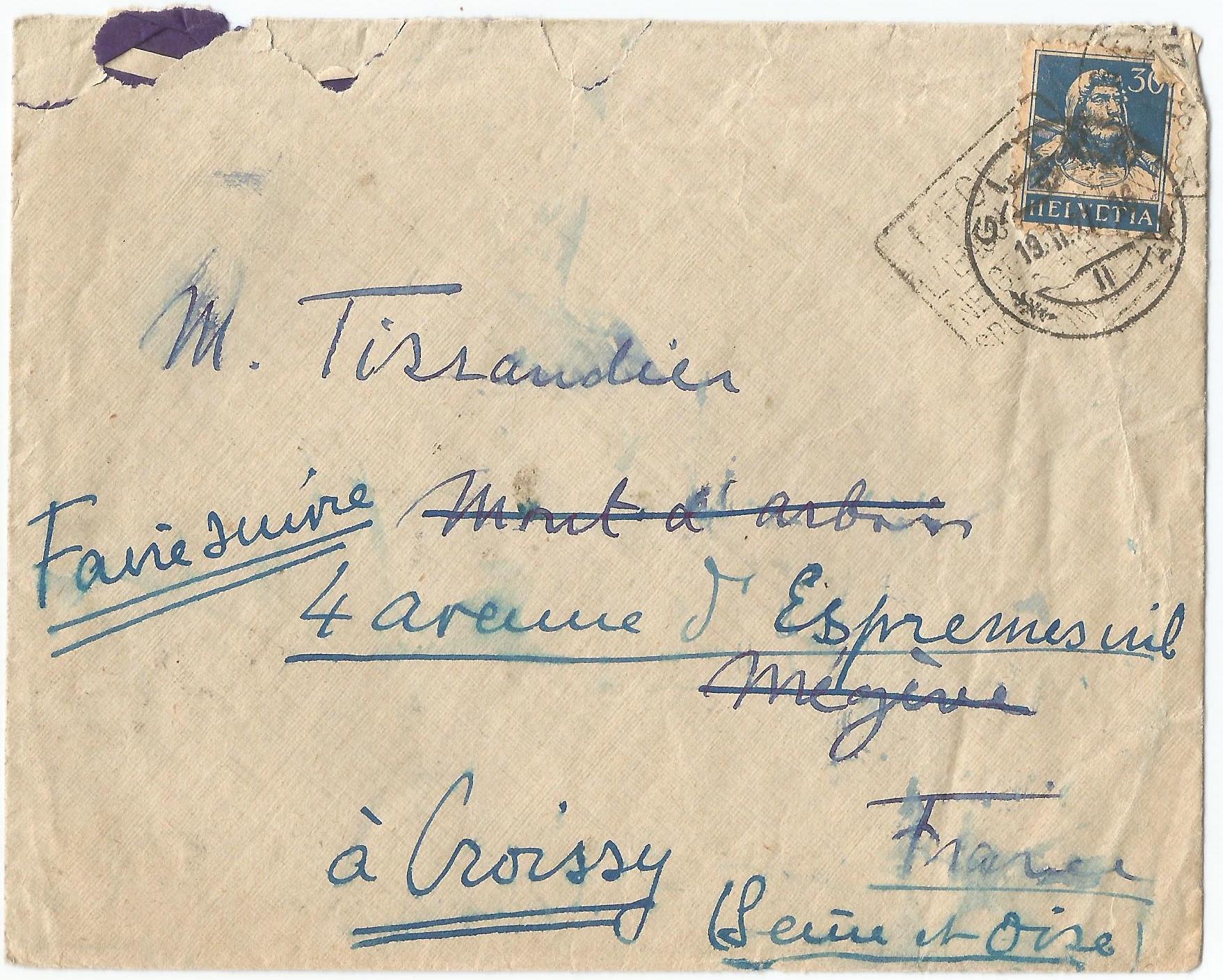 enveloppe manuscrite alberto santos dumont 2