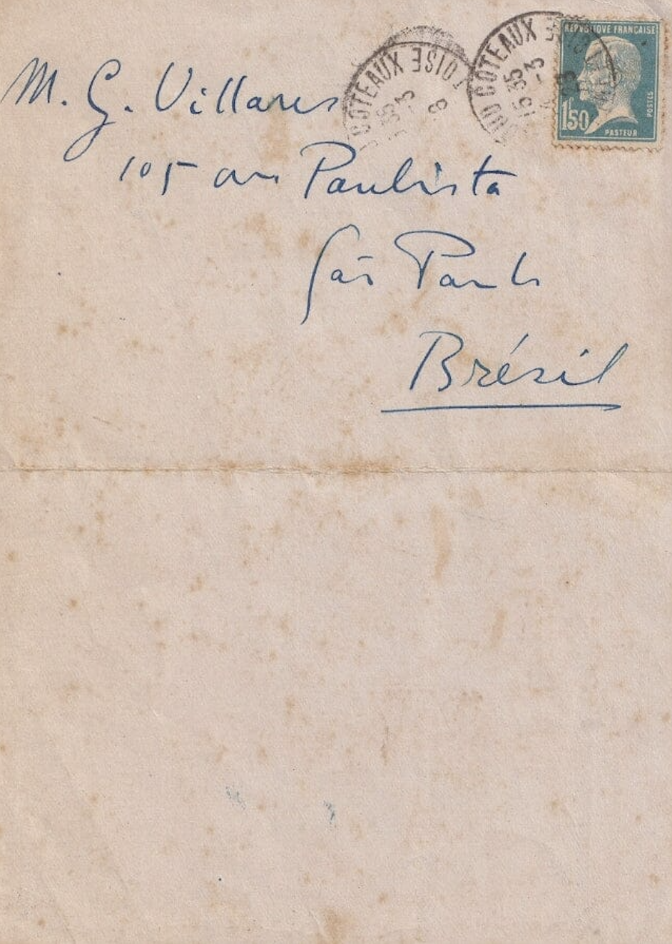 lettre manuscrite alberto santos dumont 2