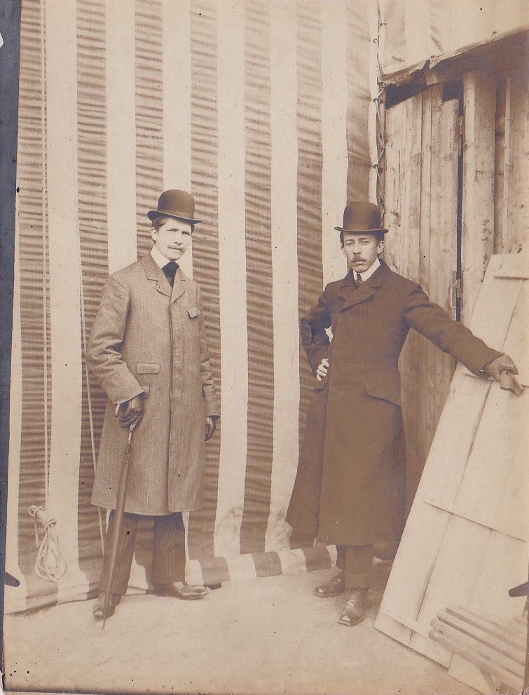 photographie santos dumont élégant