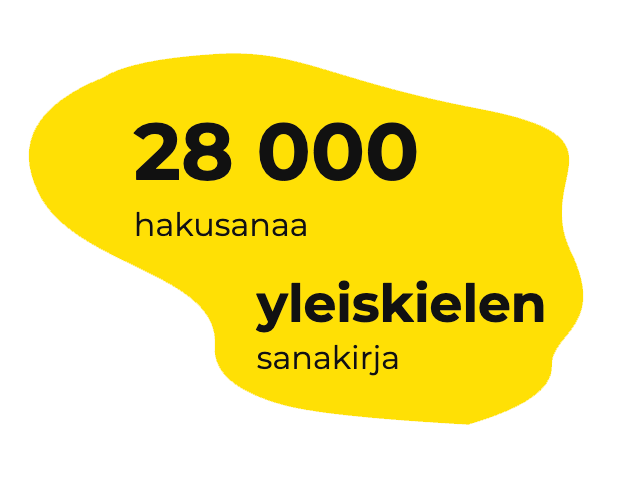 28 000 hakusanaa, yleiskielen sanakirja