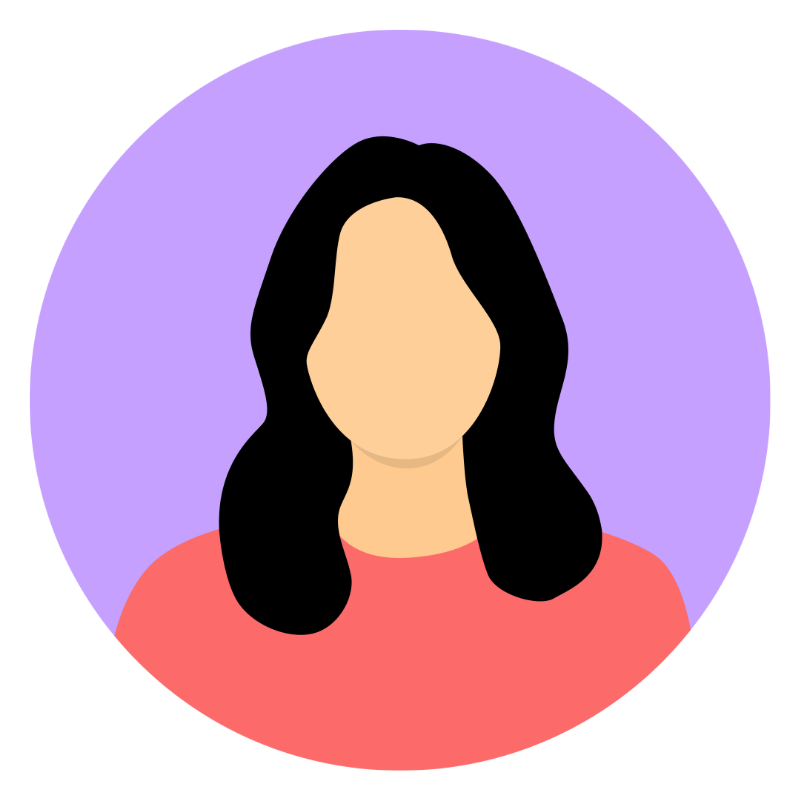 cartoon image of a woman