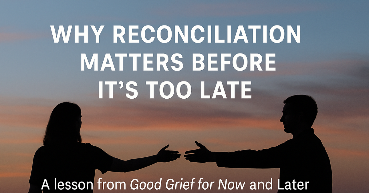 Why Reconciliation Matters Before It's Too Late