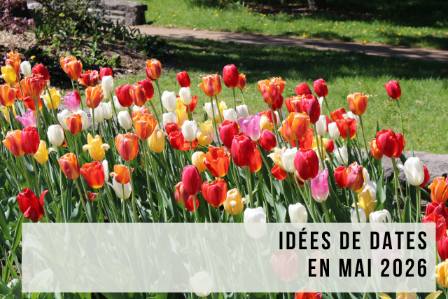 📅 Idées de dates en Mai 2026
