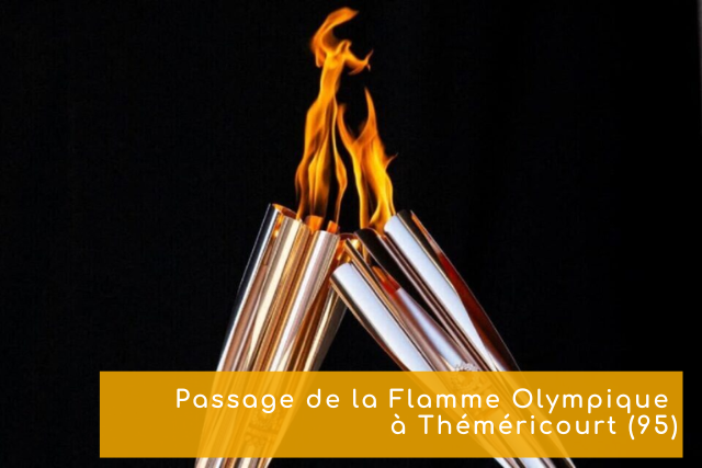 🔥 Passage de la Flamme Olympique  à Théméricourt (95)