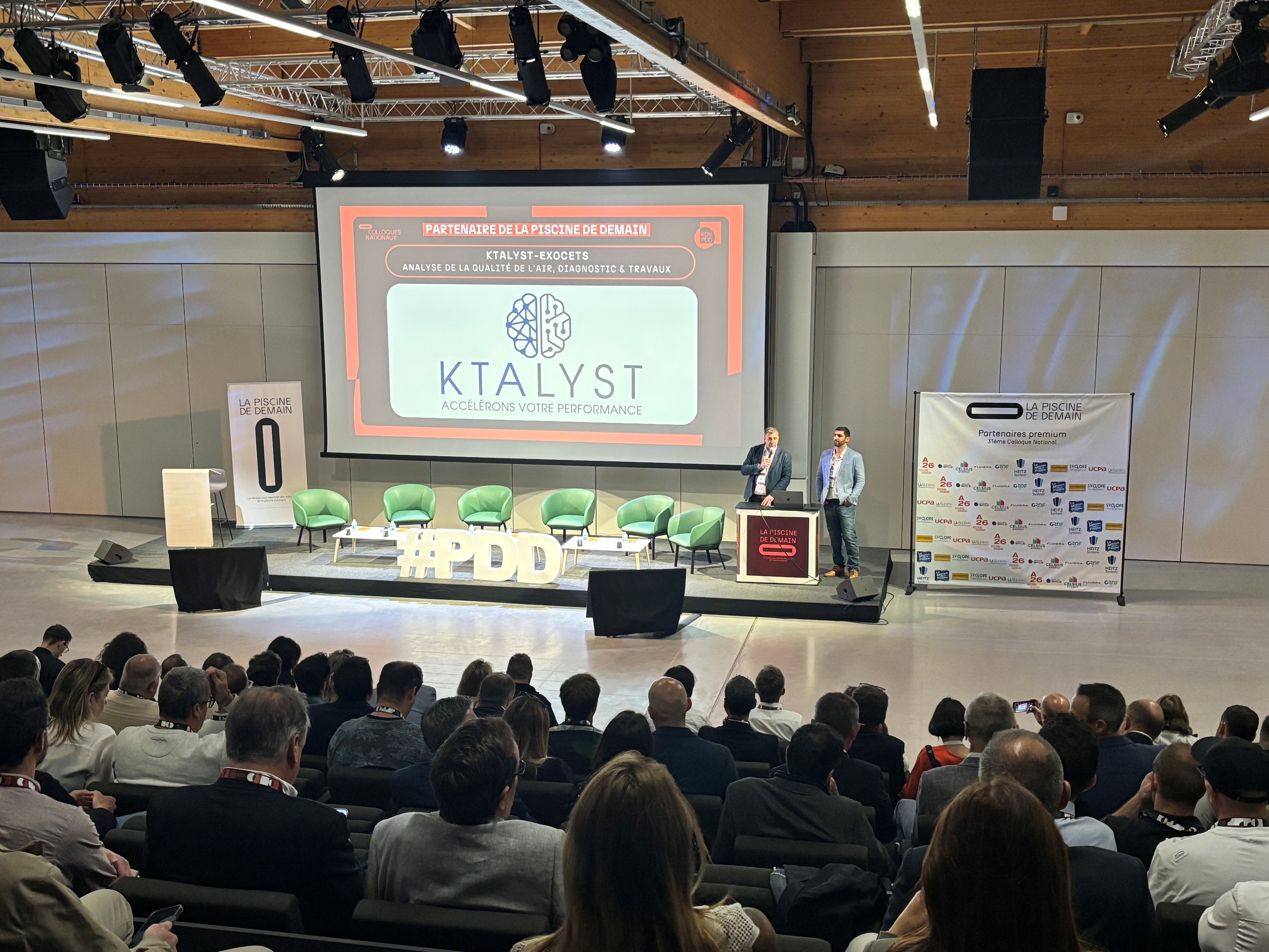 💧 Ktalyst s’engage au 31e Colloque de La Piscine de Demain