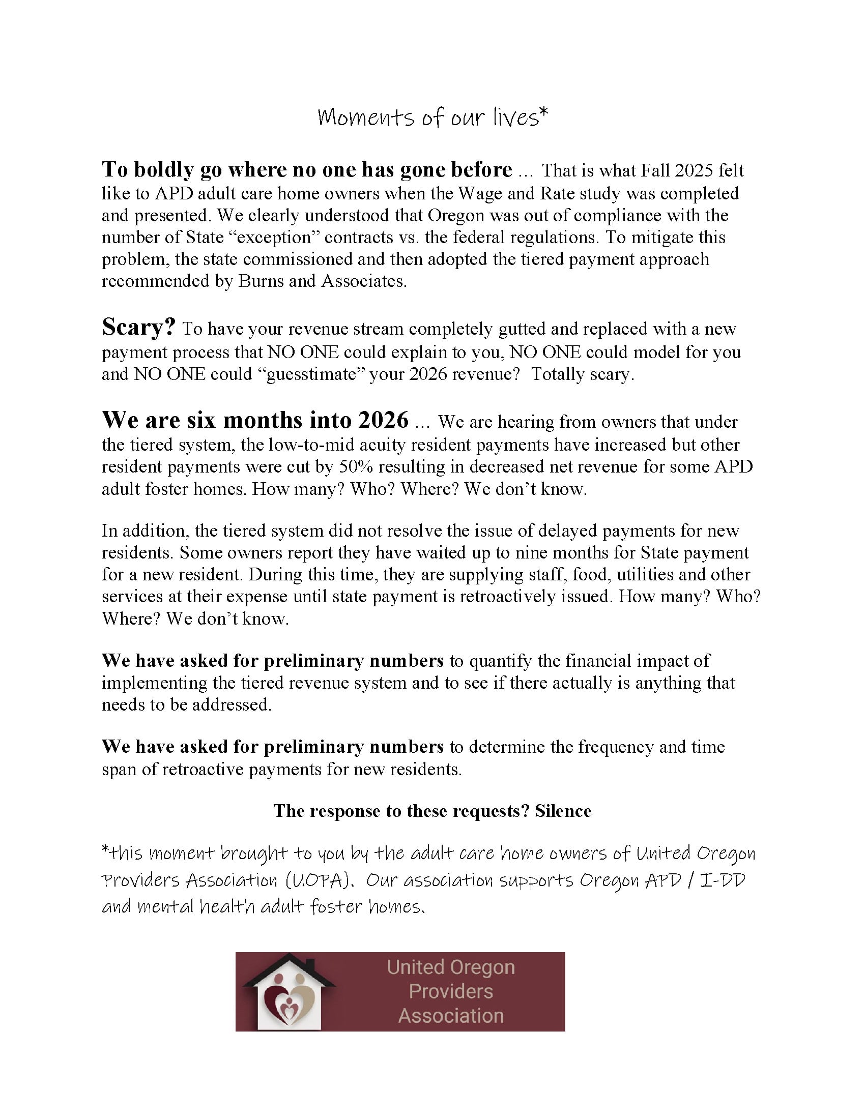 MOMENTS of Our Lives*   5/5