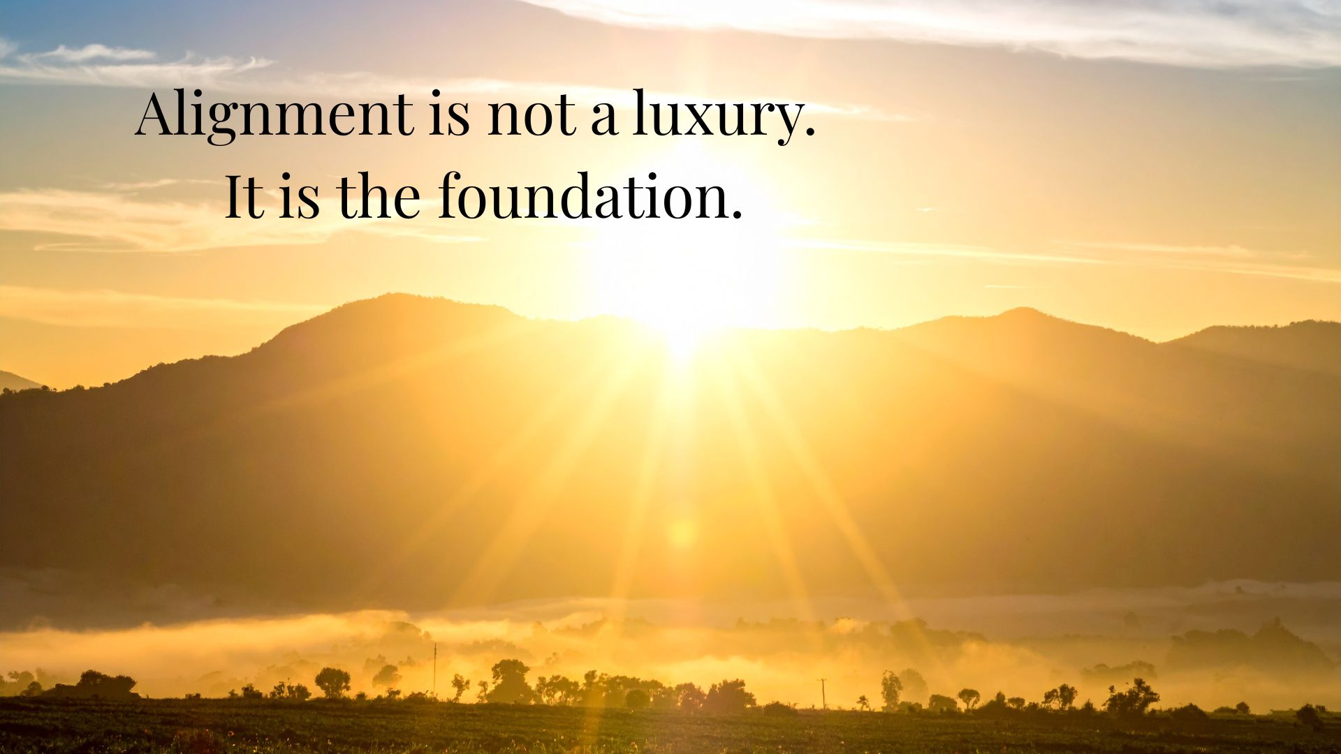 Why Alignment Changes Everything in a Launch