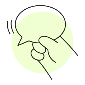 Speech Bubble icon by Icons8