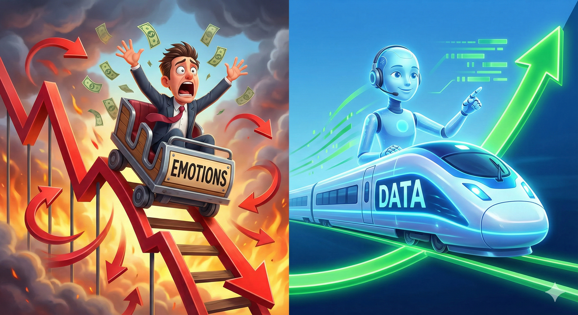 The Emotional Rollercoaster: How to Remove Bias from Your Portfolio