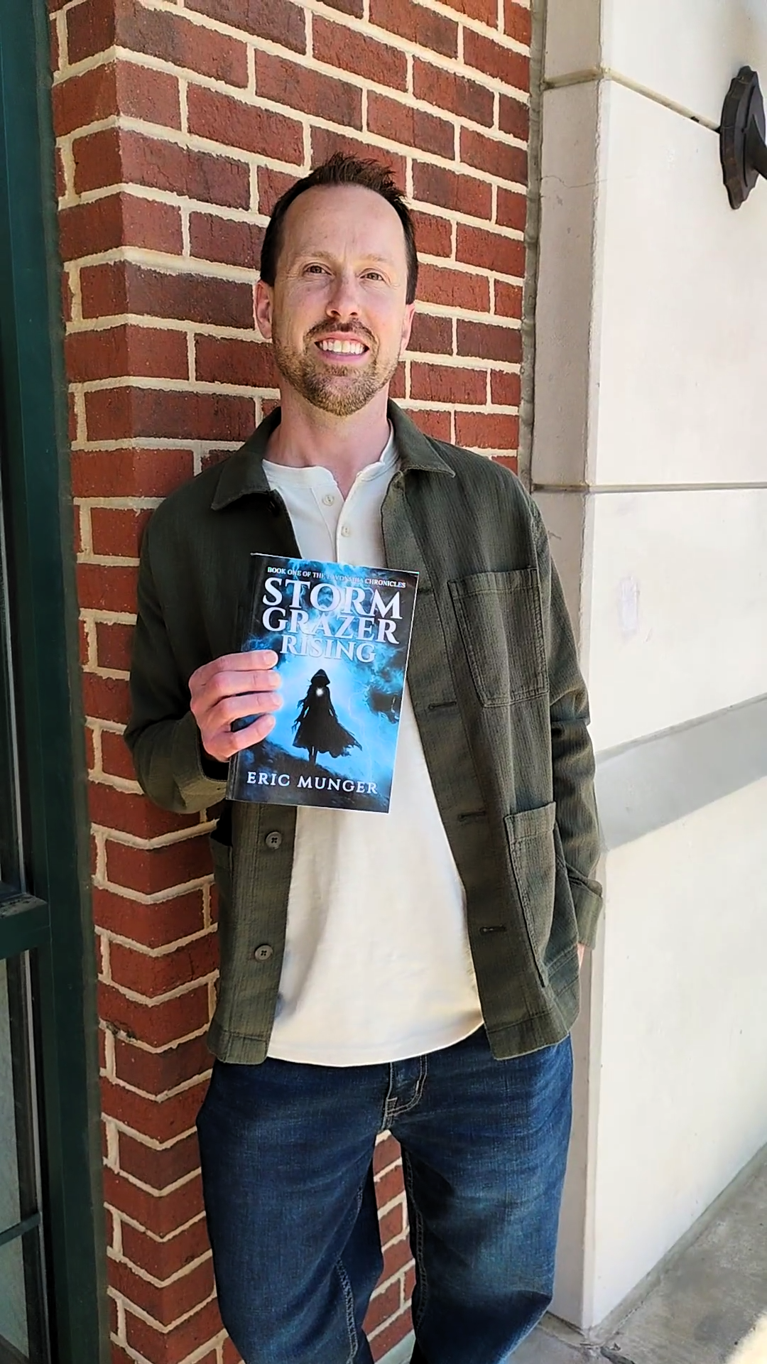 Photo of Eric Munger, author of epic fantasy Storm Grazer Rising.