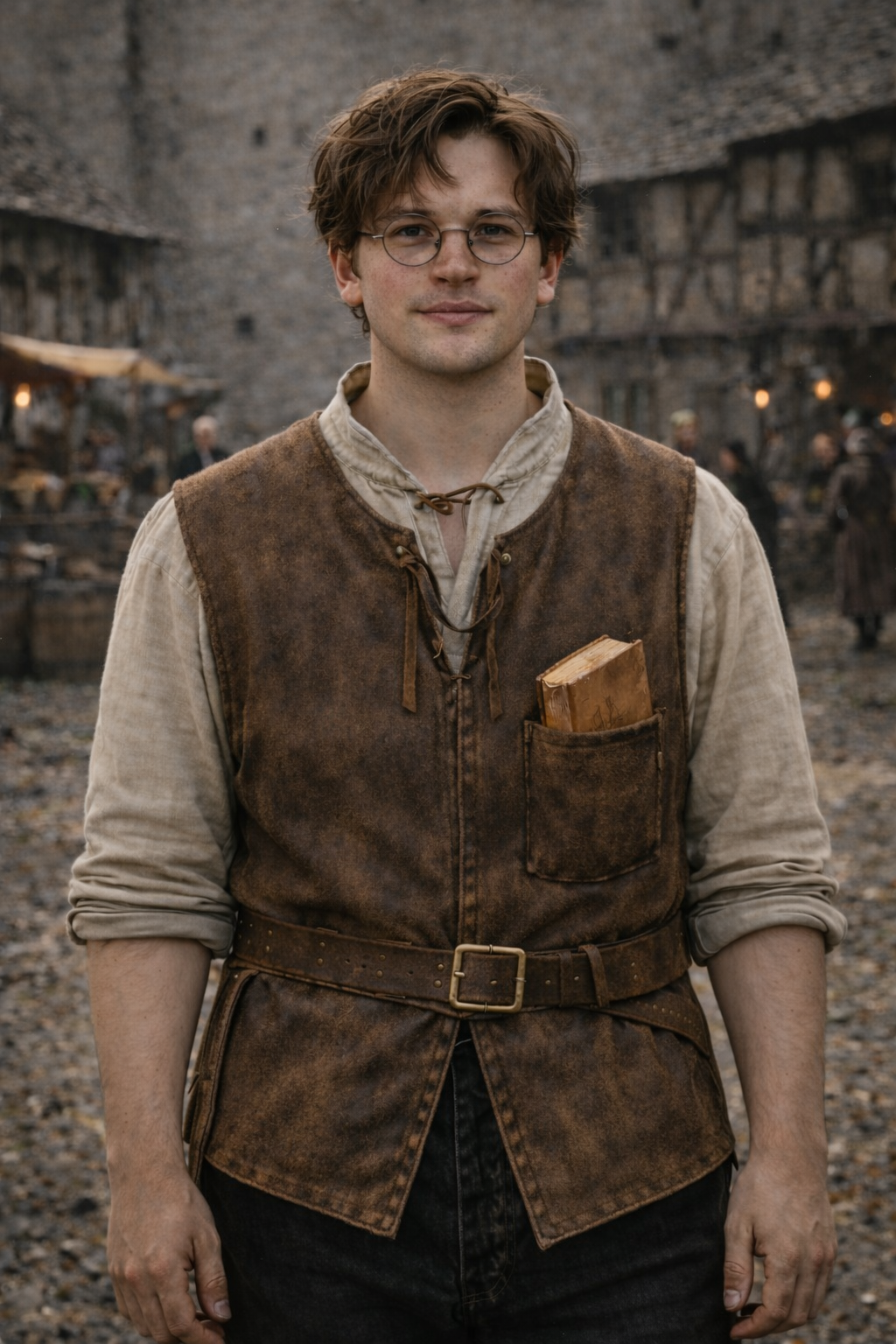 Eken Potterfeld character portrait from the epic fantasy novel Storm Grazer Rising by Eric Munger.