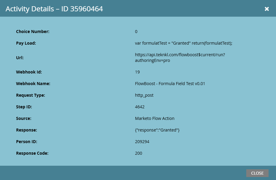 Activity Detail