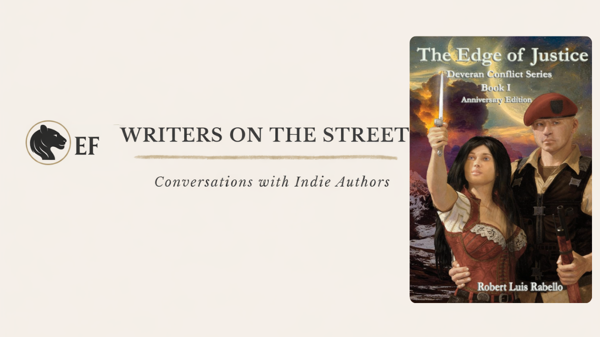 Writers on the Street: Indie Author Spotlight — Robert Luis Rabello