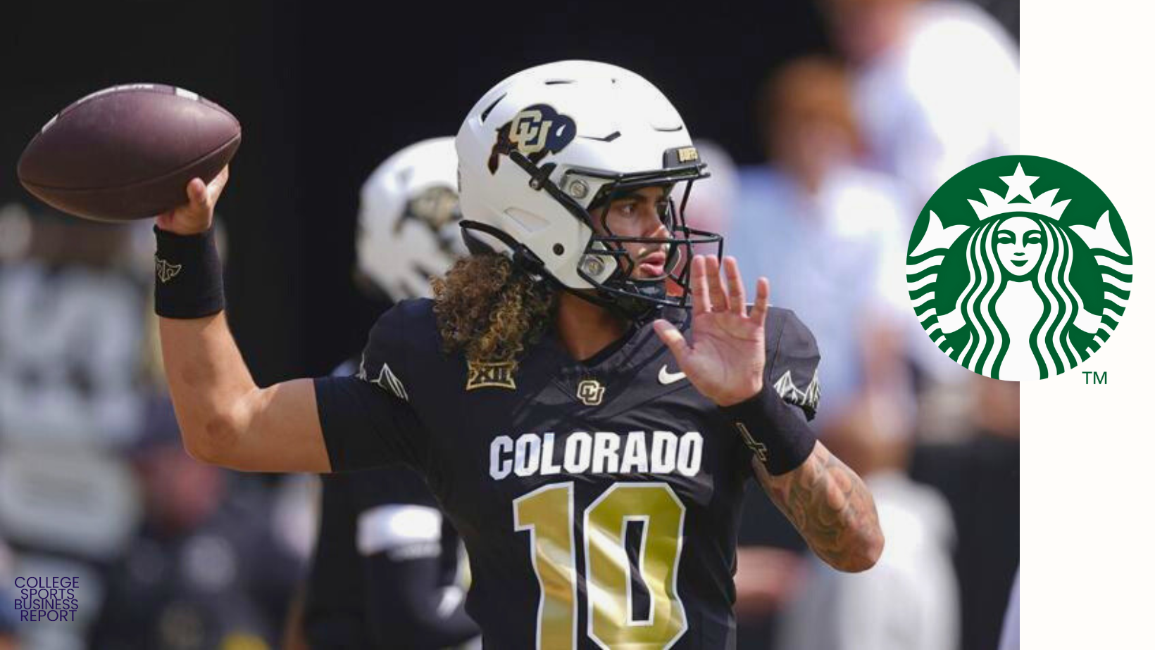 COLORADO QB JULIAN LEWIS SIGNS NIL DEAL WITH STARBUCKS (VIDEO)