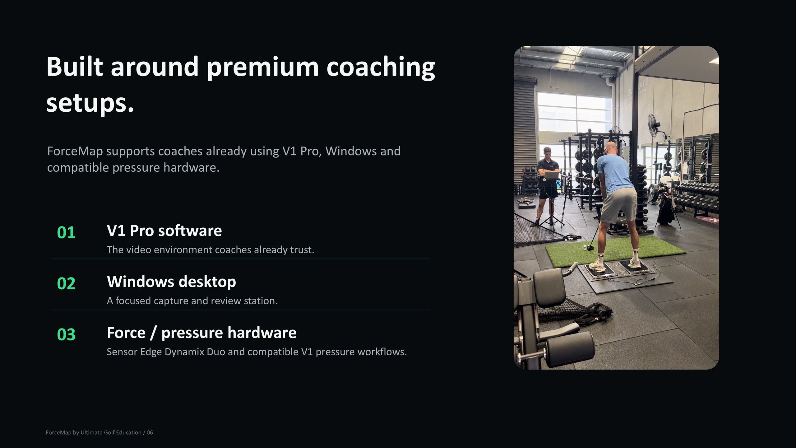 ForceMap pitch deck slide 6