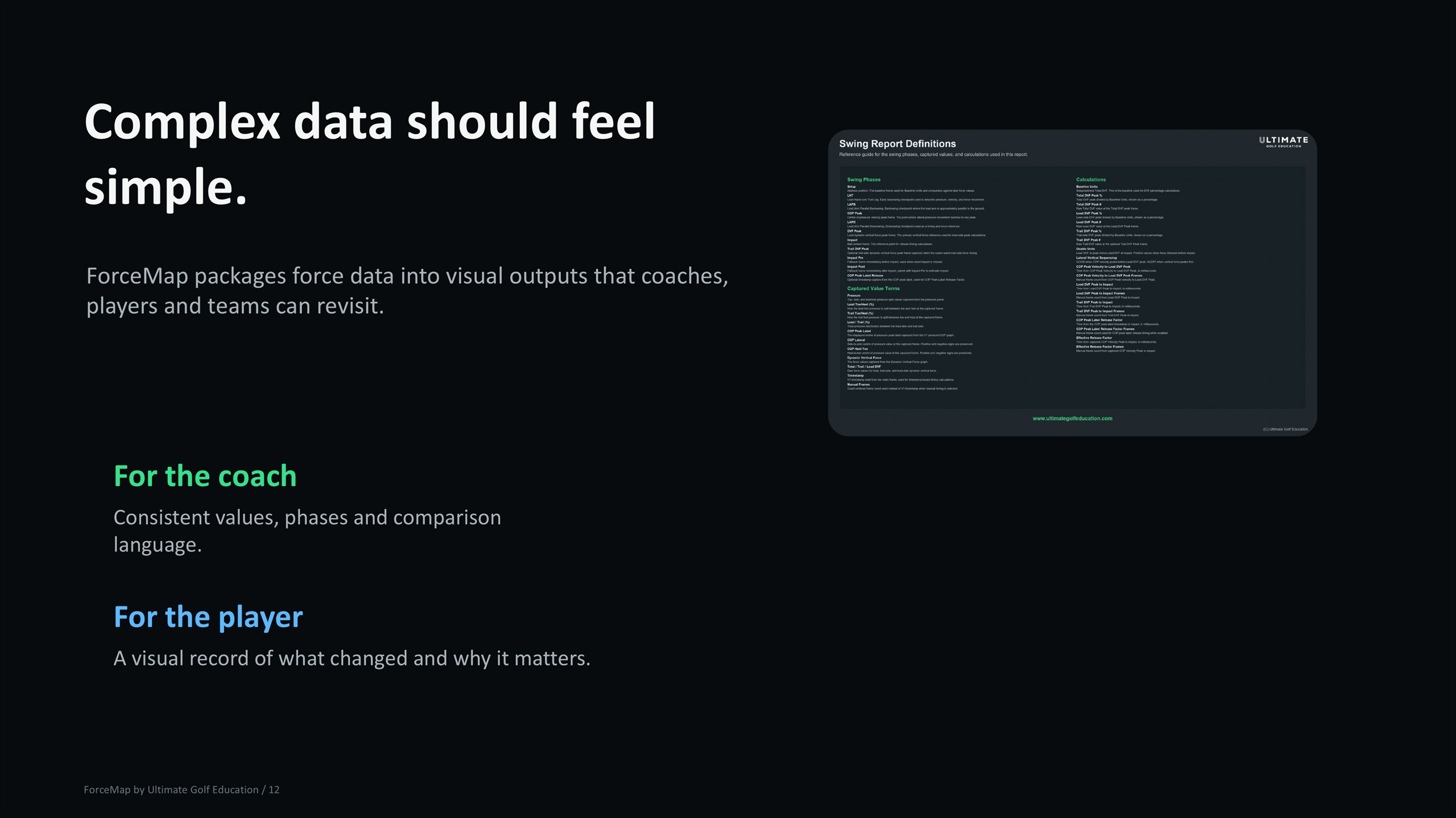 ForceMap pitch deck slide 12