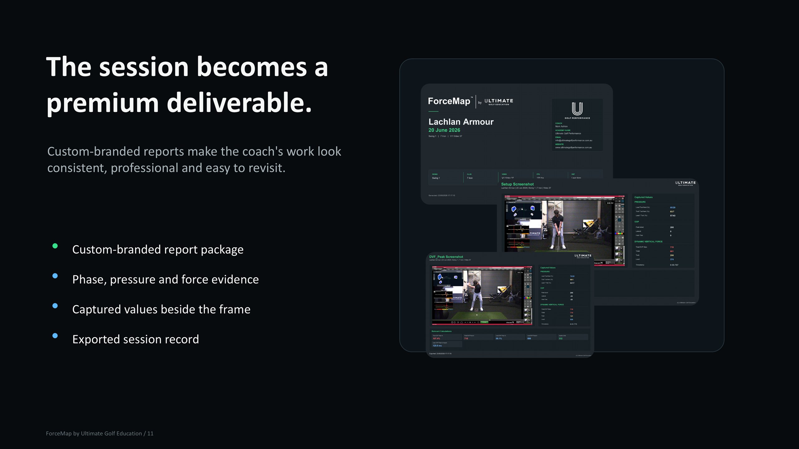 ForceMap pitch deck slide 11