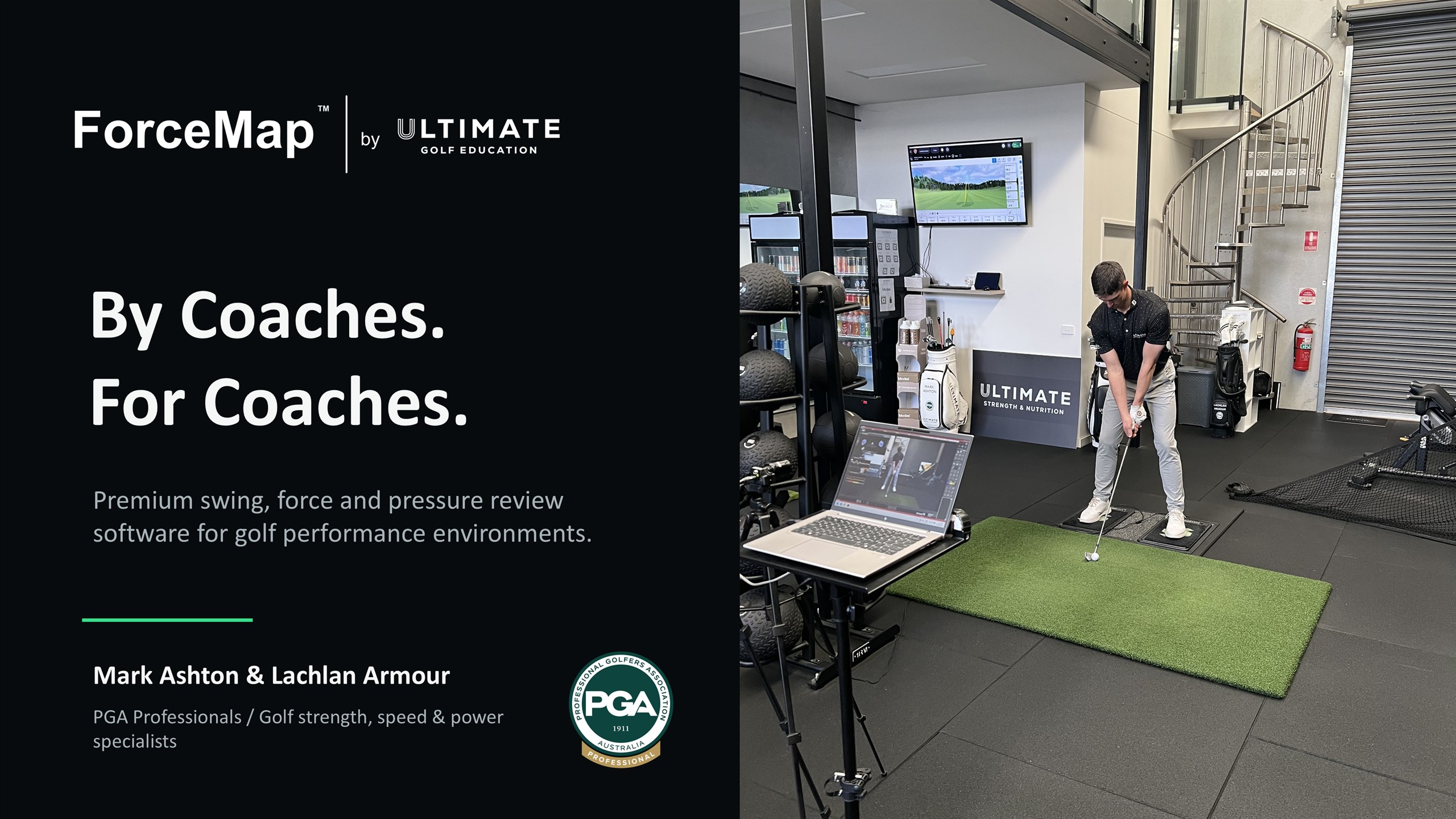 ForceMap pitch deck slide 1