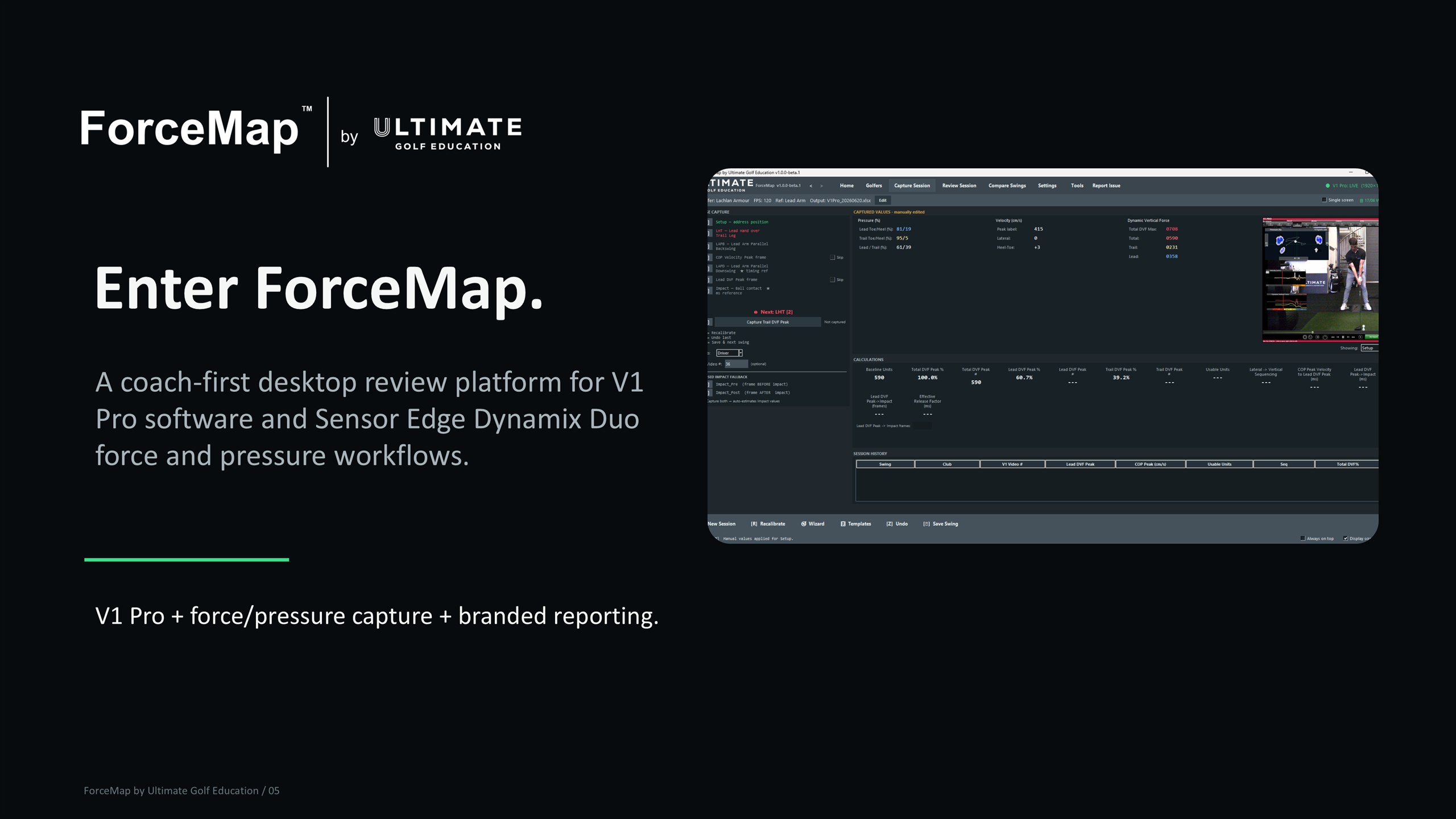 ForceMap pitch deck slide 5