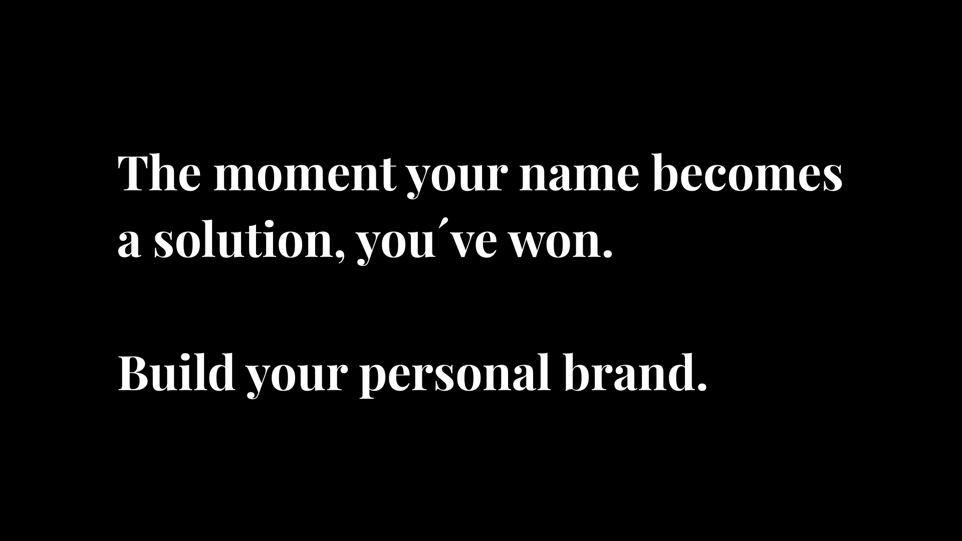 How can you engineer a personal brand ecosystem that turns attention into demand?