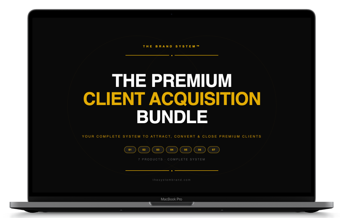 The Premium Client Acquisition Bundle — Instagram