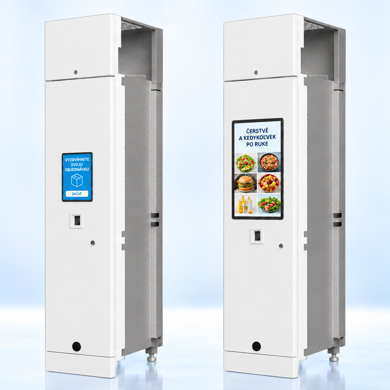 Riadiace jednotky Smart Lockers s dotykovou obrazovkou