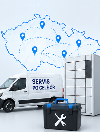Instalace a technická podpora Smart Lockers v České republice