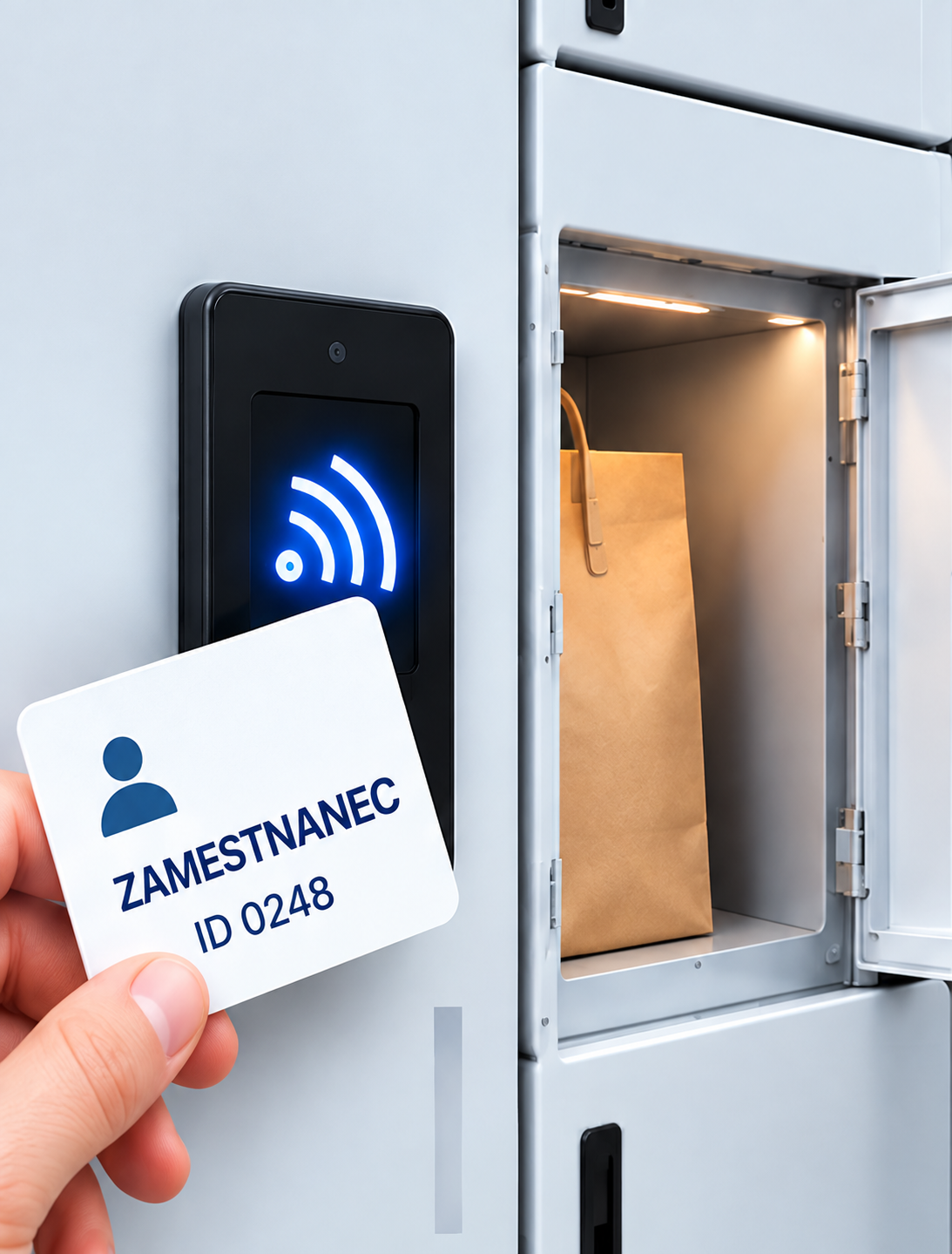Identifikácia zamestnancov pomocou RFID kariet