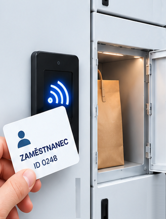 Identifikace zaměstnanců pomocí RFID karet