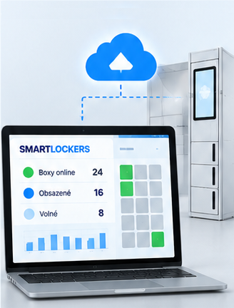 Online monitoring a správa Smart Lockers