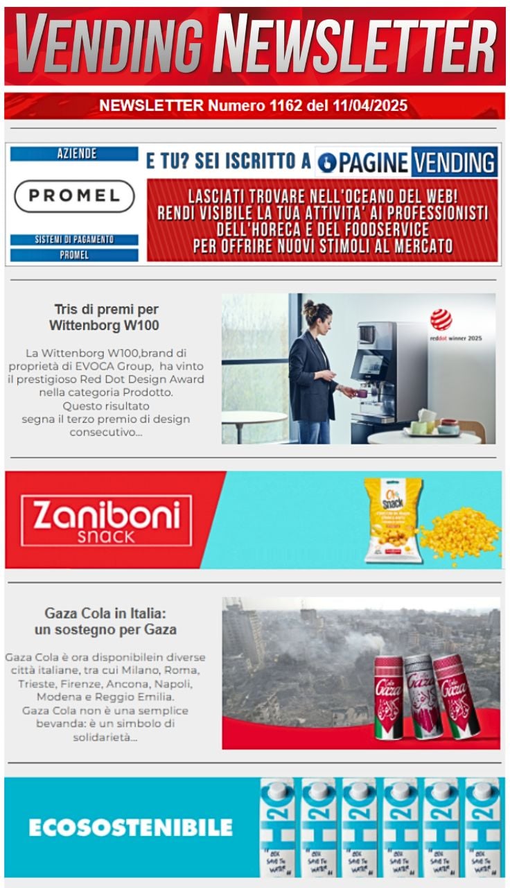 vending newsletter
