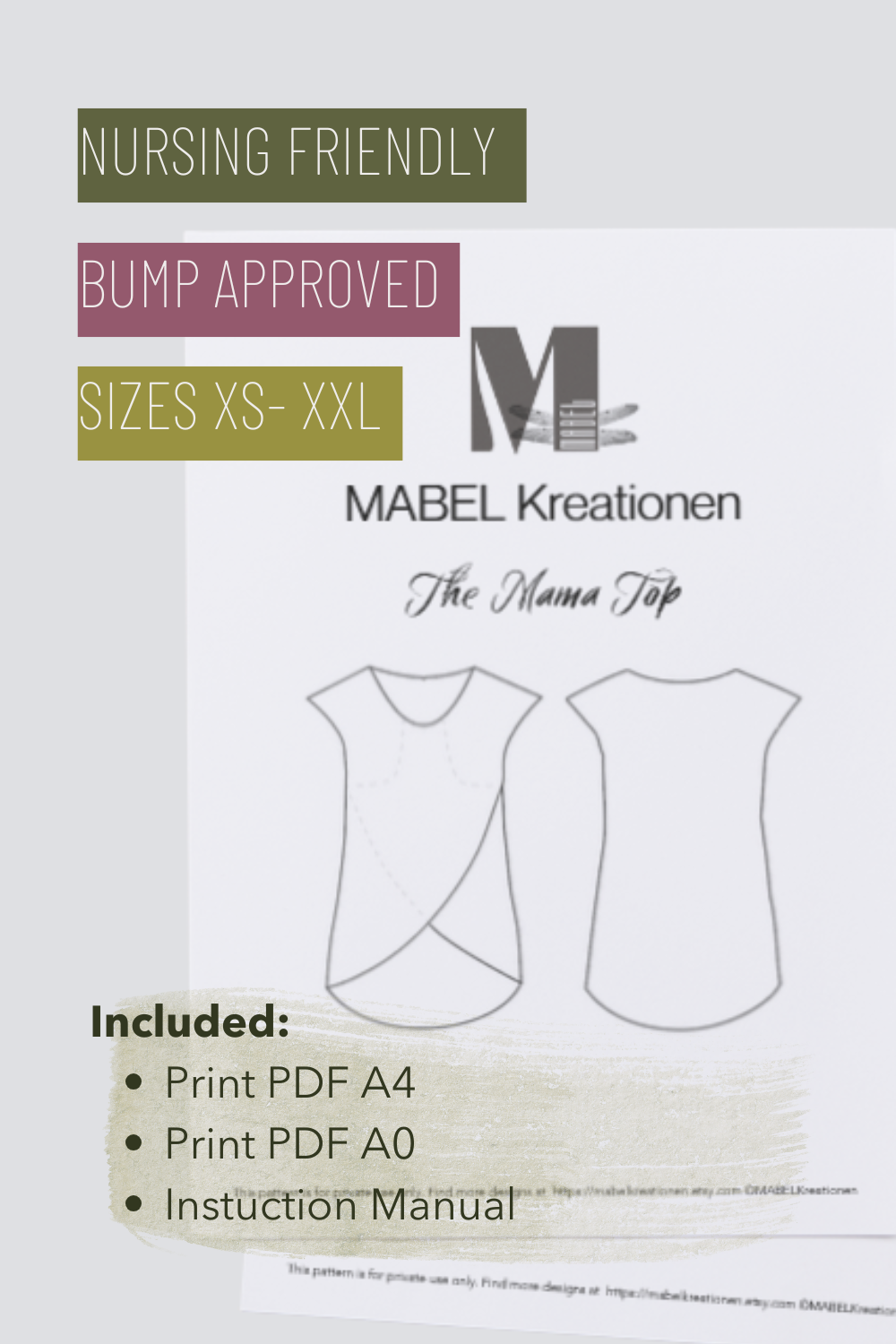 Tester Call  for New Pattern - Nursing Blouse