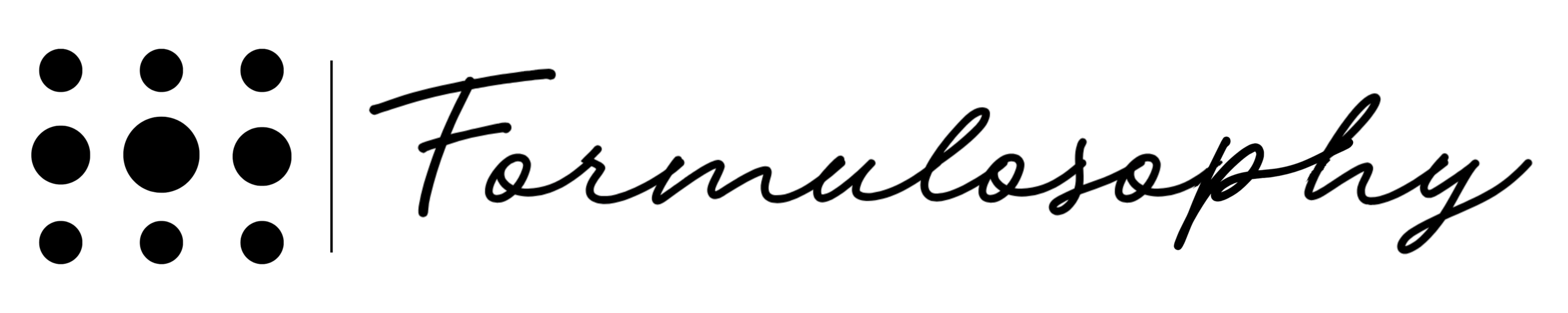 Formulosophy Thoughtfully formulated with purpose