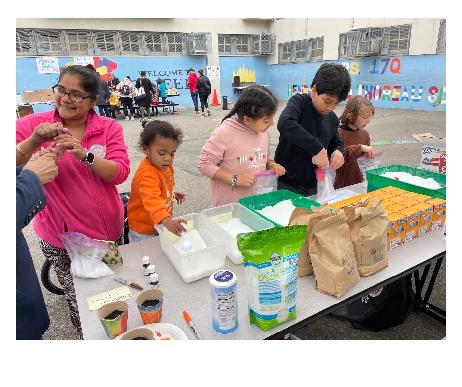 Make your own laundry soap was a big hit at our Earth Day Celebration!
