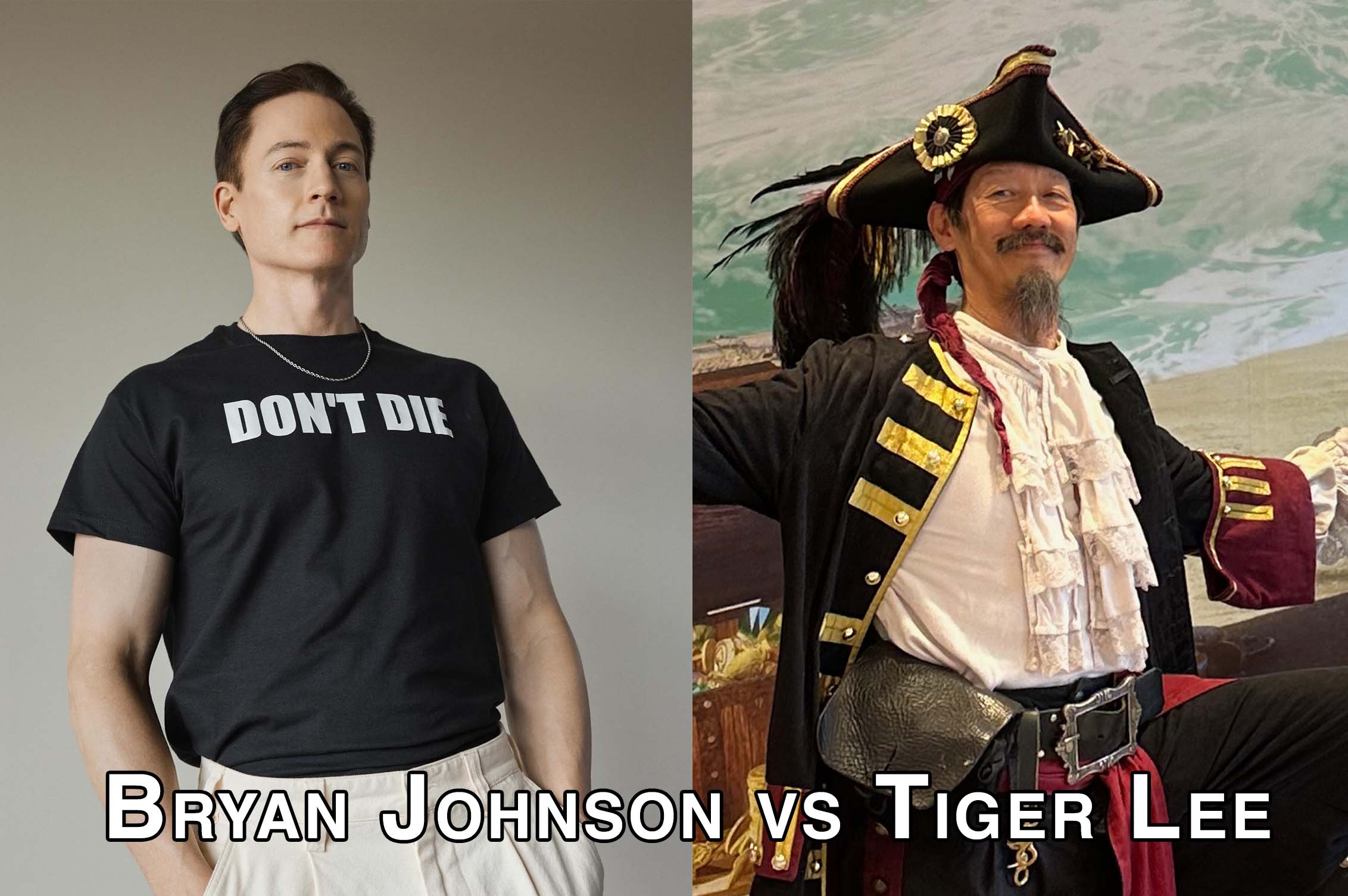 Bryan Johnson vs. Tiger Lee: Two Paths to the 100-Year Life