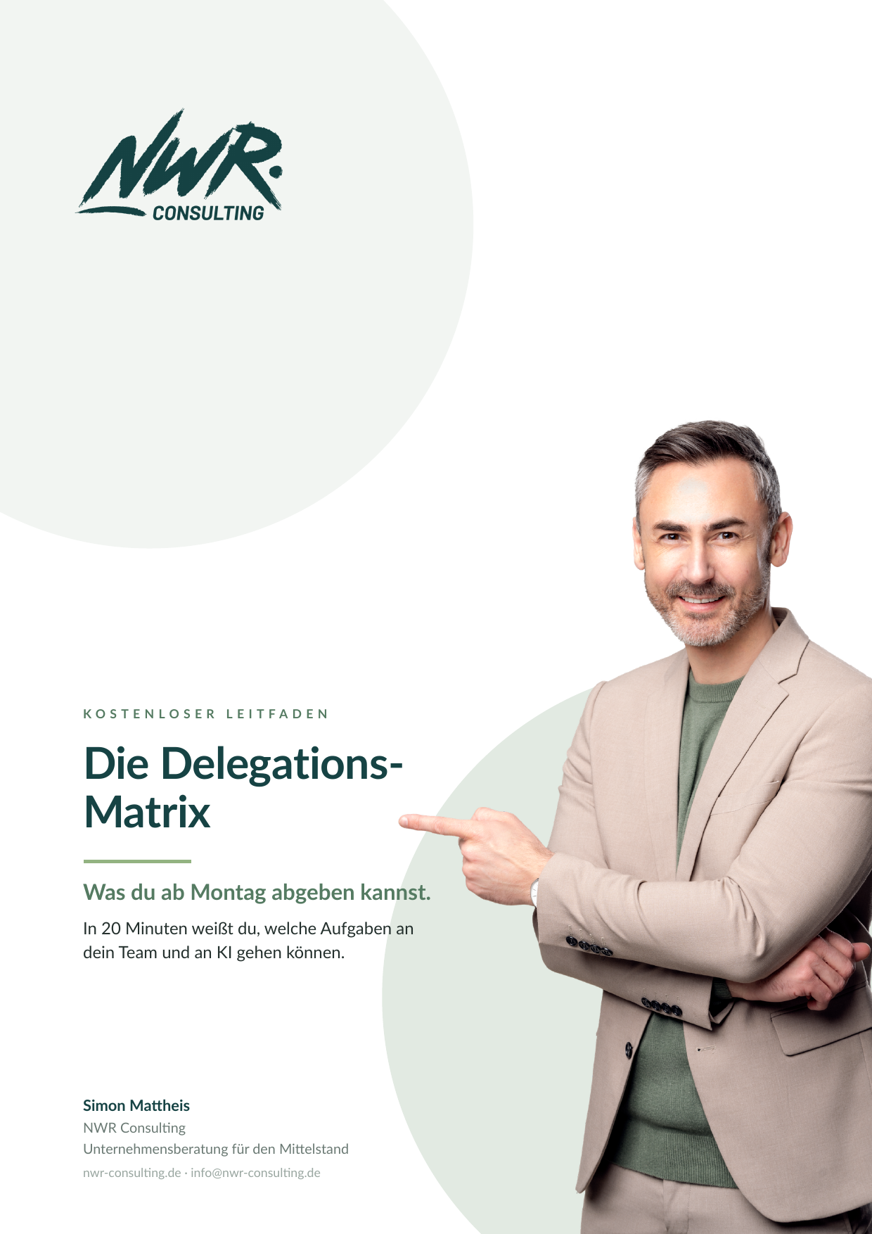 Cover der Delegations-Matrix