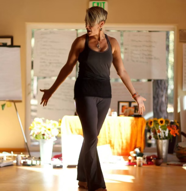 Strong midlife woman