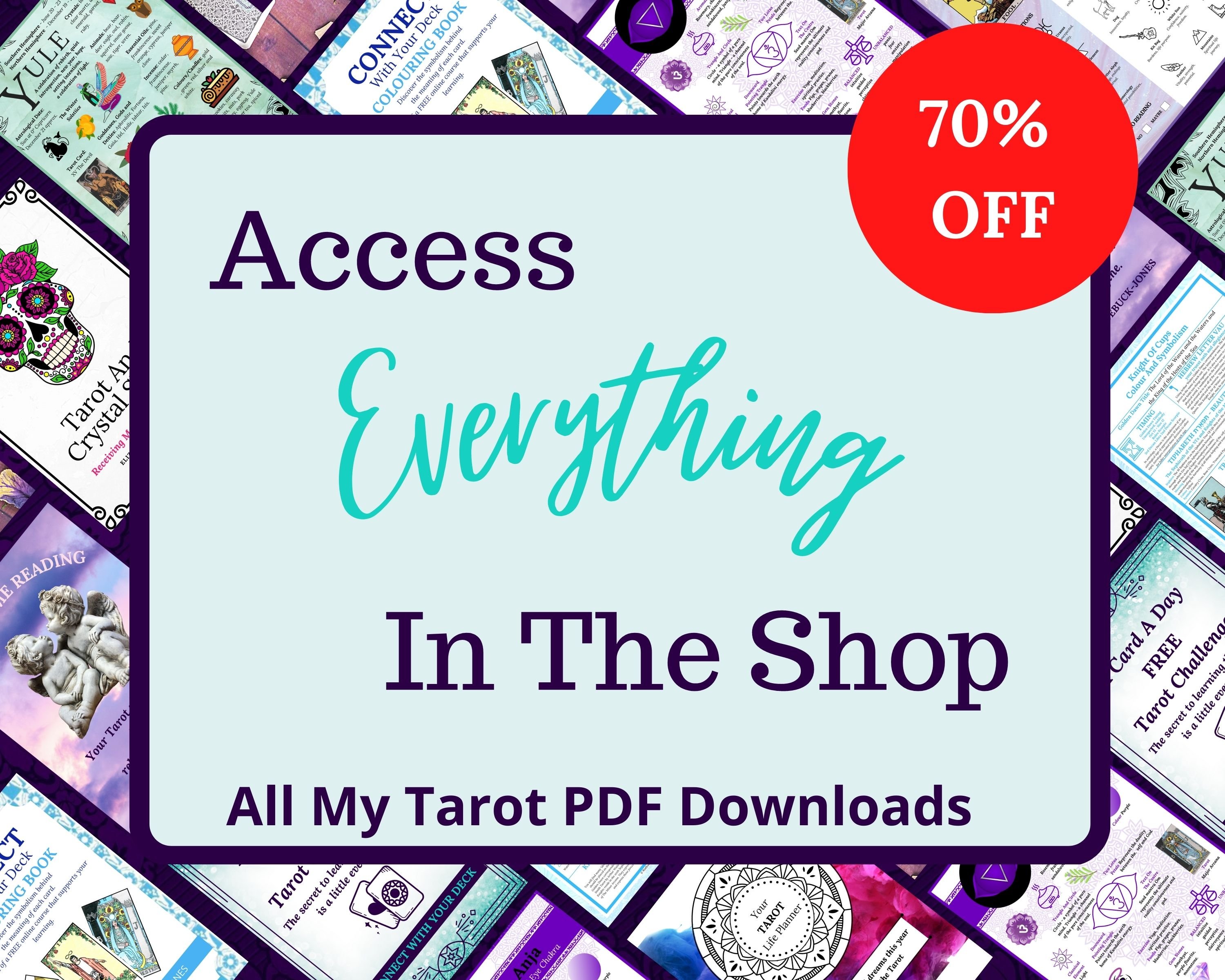 Tarot For Beginners FREE Online Course workbook