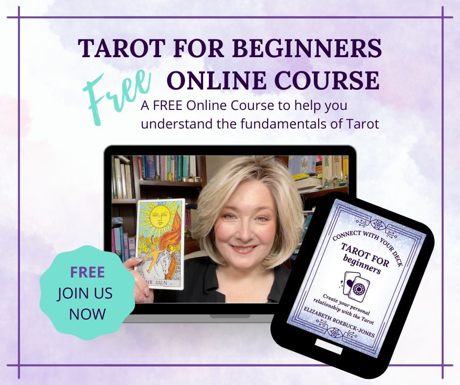 Tarot For Beginners FREE Online Course videos and notebook