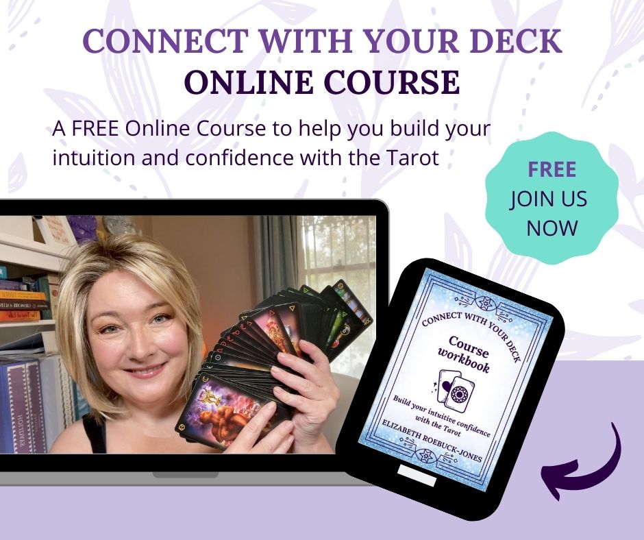 Connect With Your Deck Free Tarot online course videos and notebook